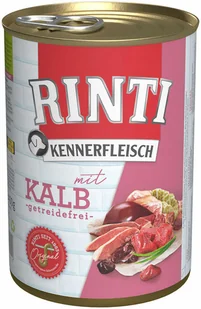 Rinti Kennerfleisch Kalb pies - cielęcina Puszka 400g 7659 - Mokra karma dla psów - miniaturka - grafika 6