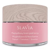 Kosmetyki pod oczy - Slavia, Peptydowy krem pod uczy Wygładzenie & Nawilżenie, 30 ml - miniaturka - grafika 1