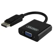 Adaptery i przejściówki - Unitek Adapter DisplayPort to VGA Y-5118E - miniaturka - grafika 1