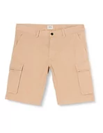 Spodenki męskie - camel active Męskie spodnie regular fit Houston, brązowy, 44W - miniaturka - grafika 1