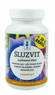 PLANTA-LEK Śluzwit pastylki SŁOIK 80g + 25% gratis PLANTA-LEK 21PLASLU08 - Suplementy naturalne - miniaturka - grafika 1
