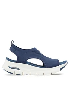Skechers Sandały City Catch 119236/NVY Granatowy - Sandały damskie - miniaturka - grafika 1