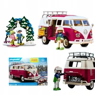 Klocki - Klocki PLAYMOBIL Volkswagen T1Camping Bus - Winteredition 71814 - miniaturka - grafika 1
