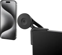 Spigen Uchwyt samochodowy TapLock Car Mount Holder do Tesla Model 3/X/S/Y/Cybertruck do iPhone z MagSafe, czarny - Uchwyty samochodowe do telefonów - miniaturka - grafika 1