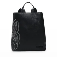 Torebki damskie - Plecak Desigual Goodall Sumy 25SAKP08 Czarny - miniaturka - grafika 1