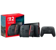 Konsole Nintendo - Nintendo Switch 2 Joy-Con Czarny + Pad Switch 2 Pro Controller - miniaturka - grafika 1