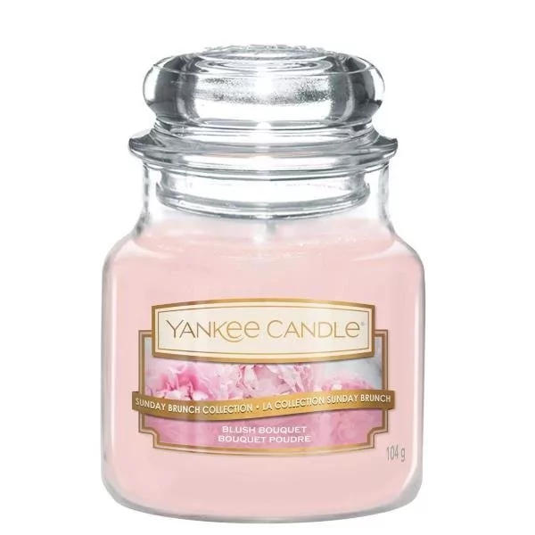Yankee Candle Świeca zapachowa mały słój blush bouquet 104g