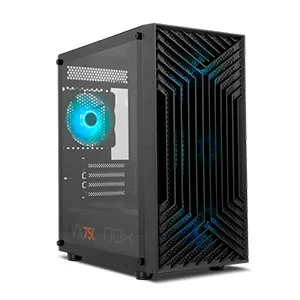 PRODUKTY NOX XTREME Infinity Epsilon Mid-Tower M-ATX/ITX ARGB Rainbow, przednia siatka, panel boczny ze szkła hartowanego, 4 wbudowane wentylatory, .. - Obudowy komputerowe - miniaturka - grafika 1