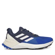 Buty trekkingowe męskie - Trekkingi adidas Terrex Soulstride Trail JR7073 Niebieski - miniaturka - grafika 1