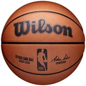 Koszykówka - Wilson NBA Official Game Ball WTB7500ID, unisex, piłki do koszykówki, Pomarańczowe - miniaturka - grafika 1