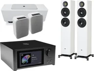 Kino domowe - NAD M10 V2 czarny + Solano FS287 biały + Pulse Flex 2i biały + Pulse Sub+ biały - miniaturka - grafika 1