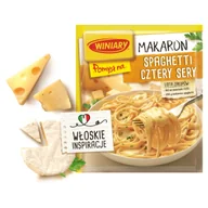 Szybkie dania obiadowe - Winiary Pomysł na... Makaron spaghetti cztery sery 31 g - miniaturka - grafika 1