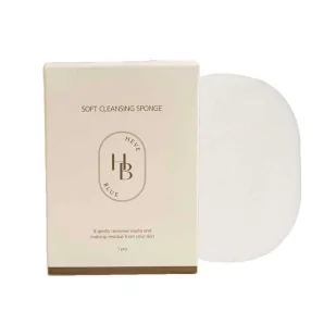 Heveblue - Premium Soft Cleansing Sponge - Kosmetyki do demakijażu - miniaturka - grafika 1