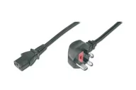 Kable komputerowe i do monitorów - Assmann Kabel zasilający DIGITUS MAINS CABLE UK PLUG AK-440107-018-S - miniaturka - grafika 1