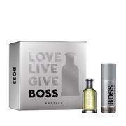 Zestawy perfum męskich - Hugo Boss Bottled zestaw woda toaletowa spray 50ml + dezodorant spray 150ml - miniaturka - grafika 1