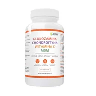 Witaminy i minerały - Wish Glukozamina Chondroityna Witamina C MSM - 120 kapsułek - miniaturka - grafika 1