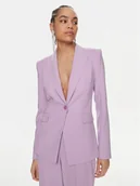 Marynarki i żakiety damskie - Patrizia Pepe Marynarka 2S1494/A049-M495 Fioletowy Regular Fit - miniaturka - grafika 1
