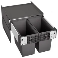 Kosze na śmieci - Blanco Sortownik odpadów SELECT II 50/2 czarny 526201 - miniaturka - grafika 1