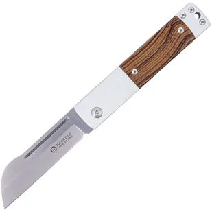 Nóż składany Maserin In-Estro Bocote Wood/Aluminium, Satin D2 by Bonus (165/BO) - Noże - miniaturka - grafika 1
