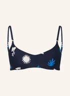 Stroje kąpielowe - Seafolly Góra Od Bikini Bralette La Palma Model Dwustronny blau - miniaturka - grafika 1