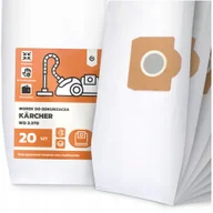 Worki do odkurzaczy - 20x Worek do Odkurzacza Kärcher Wd 3.370 Syntetyczny Pojemny Odporny Worki - miniaturka - grafika 1