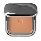 Pudry do twarzy - Kiko Milano Flawless Fusion puder brązujący 01 - miniaturka - grafika 1