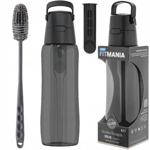 Butelka filtrująca Dafi Solid 0,7 czarna + szczoteczka do czyszczenia - Butelki filtrujące - miniaturka - grafika 1