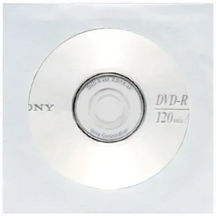 Sony Płyta DVD-R 4.7GB 16x Koperta 1 sztuka) - Nośniki danych - miniaturka - grafika 1