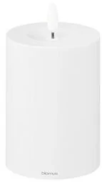 Blomus - Noca LED Świeca Słupkowa S White Blomus - Świece - miniaturka - grafika 1