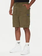 Spodenki męskie - DC Szorty materiałowe Tundra ADYWS03086 Zielony Regular Fit - miniaturka - grafika 1