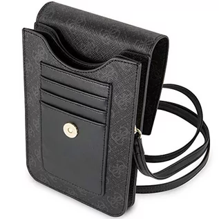 Portfele - GUESS - 4G Wallet Bag for phone with Tassel - Black - grafika 1