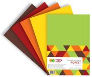 Scrapbooking - Arkusze piankowe A4 5 kolorów Forest mix - miniaturka - grafika 1