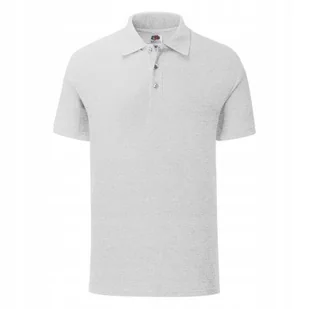 T-shirt Koszulka Iconic Polo 630440 Fruit of The Loom SZARY HEATHER XL - Koszulki męskie - miniaturka - grafika 1