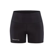 Spodnie sportowe damskie - Damskie Spodnie CRAFT ADV ESSENCE HOT PANTS 2 W 1913208-999000 – Czarny - miniaturka - grafika 1