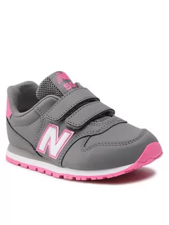 Buty dla dziewczynek - New Balance Sneakersy PV500NGP Szary - grafika 1