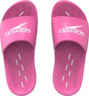 Buty dla dziewczynek - Speedo Dziecięce klapki plażowe basenowe Speedo Slides One Piece Ju rozmiar 32 - miniaturka - grafika 1