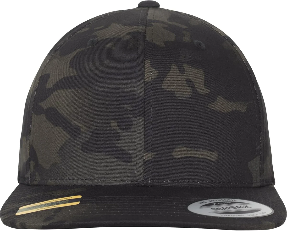 CZAPKA Z DASZKIEM SNAPBACK MORO CZARNA