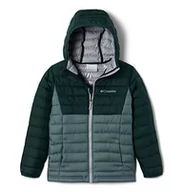 Kurtki i płaszcze dla chłopców - Columbia Chłopięca kurtka z kapturem Powder Lite Powder Lite z kapturem - miniaturka - grafika 1