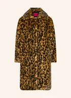 Płaszcze damskie - Hugo Płaszcz Ze Sztucznego Futra Mafelda beige - miniaturka - grafika 1