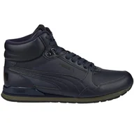 Moda i Uroda OUTLET - Buty męskie Puma ST Runner v3 Mid granatowe 387638 04-45 - miniaturka - grafika 1