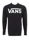 Bluzy męskie - Bluza Classic Crew Czarno/Biała VANS VN000YX0Y281 S - miniaturka - grafika 1