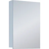 Szafki łazienkowe - Szafka wisząca z lustrem 50 1D White Elita - miniaturka - grafika 1