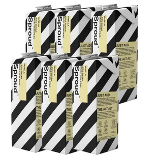 Sproud Napój roślinny z białka grochu o smaku waniliowym zestaw 6 x 1 l - żywność - Napoje roślinne - miniaturka - grafika 1