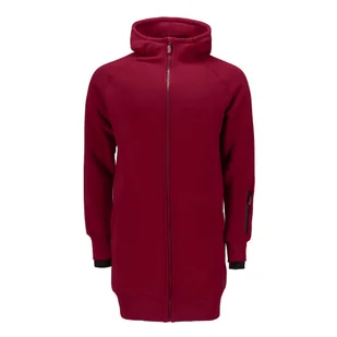 Bluza długa męska bawełniana bordo gruba kieszenie na zamek CUNA XL - Bluzy męskie Bluza długa męska bawełniana bordo gruba kieszenie na zamek CUNA XL - Bluzy męskie - miniaturka - grafika 1