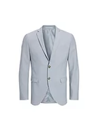 Marynarki męskie - JACK & JONES Męska marynarka JPRFRANCO NOOS kurtka garniturowa, zielony (Celadon Green/Fit:SUPER Slim Fit, 52, Celadon Green/Fit: super slim fit, 52 - miniaturka - grafika 1