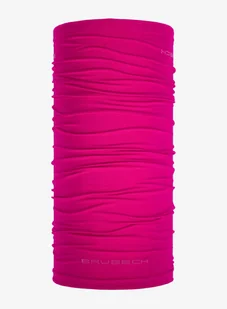 Chusta wielofunkcyjna Brubeck Athletic Neck Gaiter - fuchsia - Czapki i chusty sportowe męskie - miniaturka - grafika 1