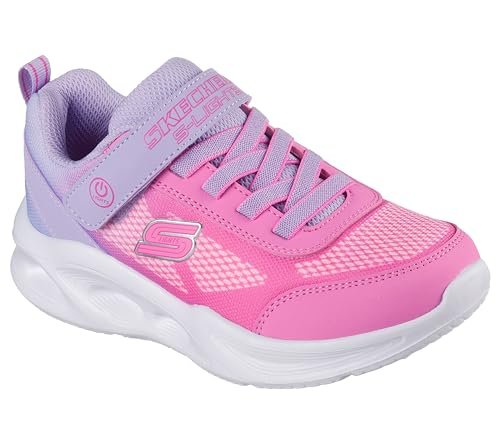 Skechers Dziewczęce Sola Glow Ombre Deluxe sneakersy, lawendowy, 22 EU