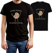 Koszulki męskie - T-SHIRT MĘSKI DLA EMERYTA PREZENT EMERYT NADRUKIEM KOSZULKA CZARNA R-L A31 - miniaturka - grafika 1