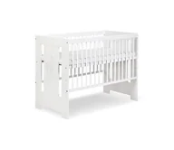 Łóżeczka i kojce - KLUPŚ - Łóżeczko dziecięce SAFARI 120x60 cm zajączek sosna/biały - miniaturka - grafika 1