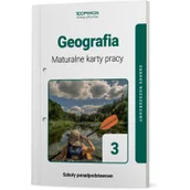 Podręczniki dla liceum - OPERON Geografia Maturalne Karty Pracy 3 Liceum I Technikum Zakres Rozszerzony - Agnieszka Maląg - miniaturka - grafika 1